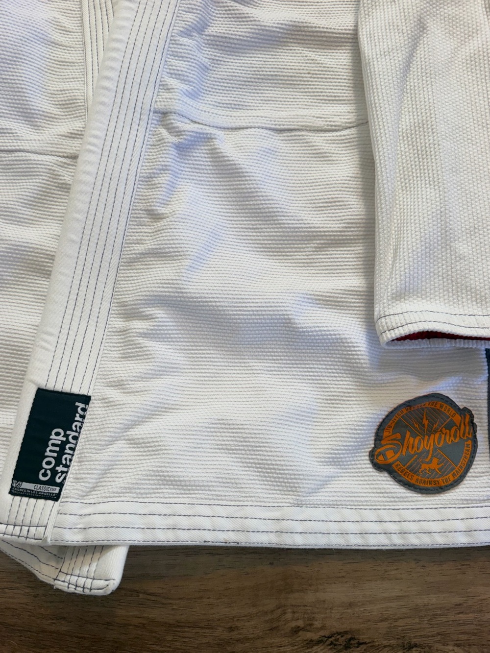 Shoyoroll Comp Standard Jiu-Jitsu Gi Jacket Top White Adult Unisex A3 - Picture 3 of 6